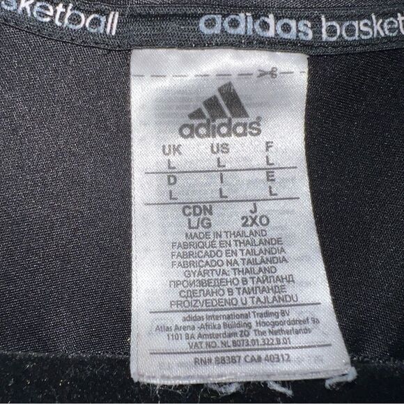 Adidas Men’s Grey and Black Space Dye Crazy Ghost Active Pullover Size Large - Picture 4 of 7